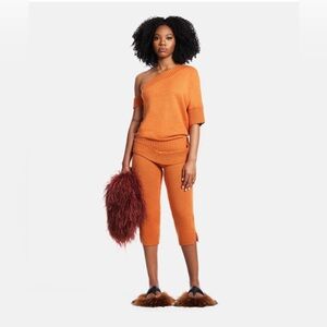 Hanifa Zeline knit top and capris